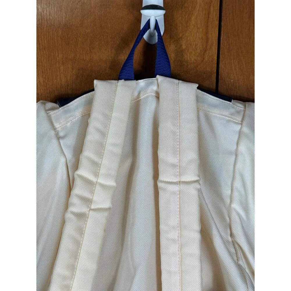Vintage Rare Tommy Hilfiger Sailing Gear US/88 Backpack Bag‎ White